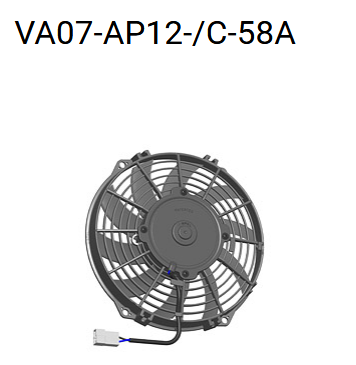 Spal Fan 9'' - VA07-AP12-/C-58A